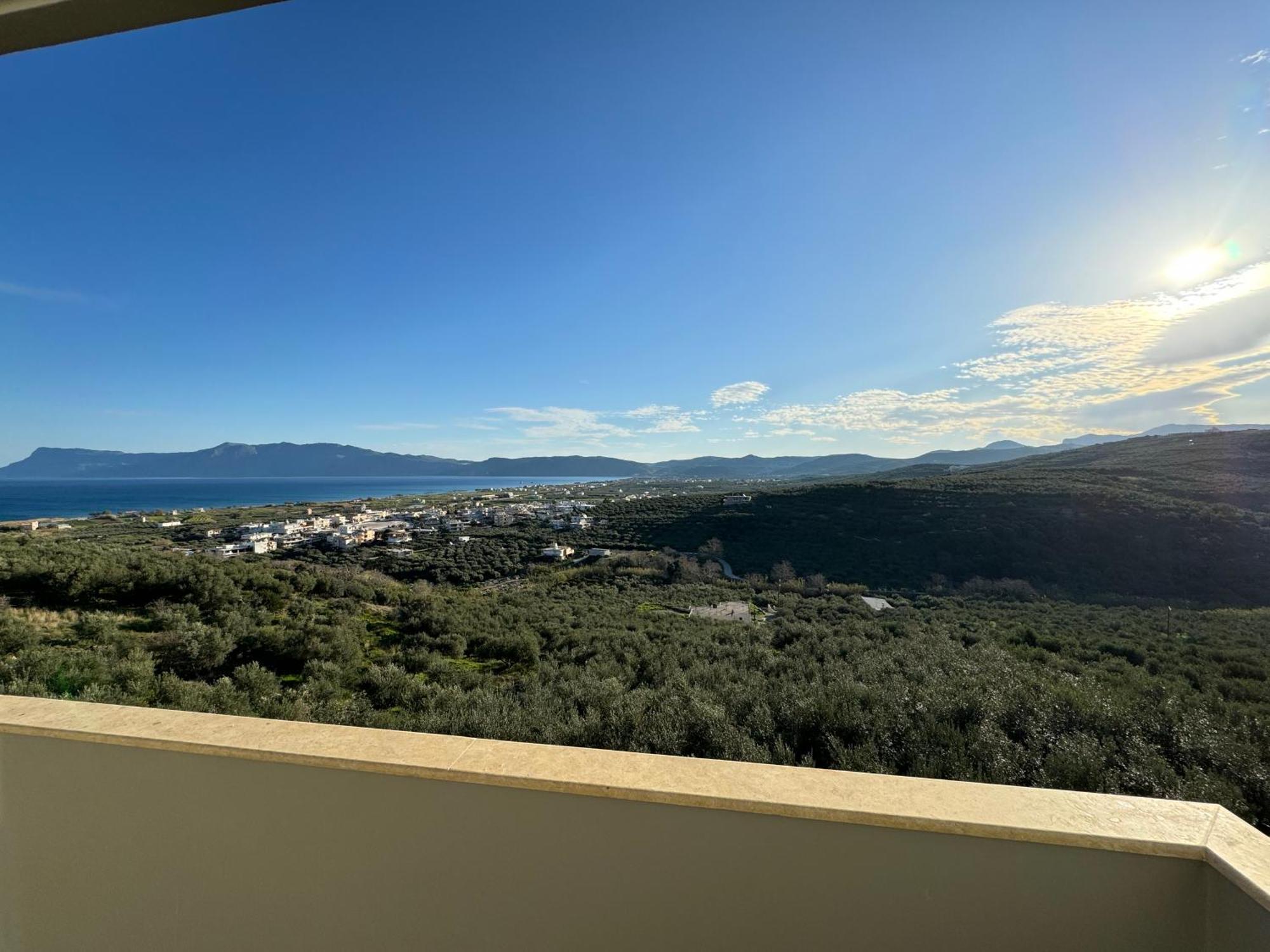 Emmanuel'S Sea View Luxury Apartment Kíssamos Esterno foto